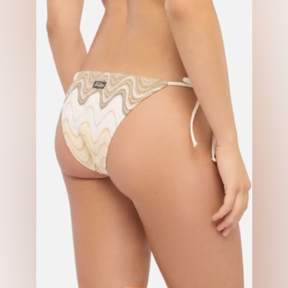 MC2 Saint Barth Raschel Chevron Bikini Bottoms